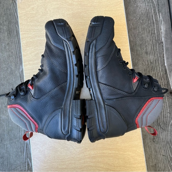 Bogs Men’s Bedrock II 6” Composite Toe Waterproof Black Leather Work Boot Sz 8 - Picture 12 of 16